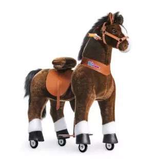 Лошадка Поницикл (Ponycycle) Чернобурка большой (Ux521) с ручным тормозом