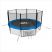 Батут UNIX line Classic 8 ft Outside (синий/зеленый)