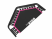 Батут UNIX Line FITNESS (130 cm) Pink