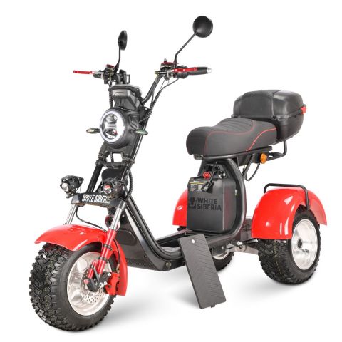 Электротрицикл WHITE SIBERIA IKRA 5000W RED