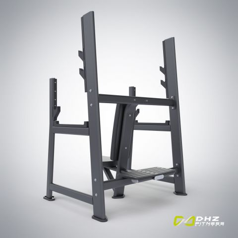 E-7051 Скамья для вертикального жима штанги (Olympic Seated Bench)