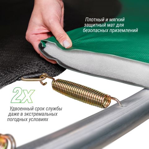 Батут UNIX Line SUPREME BASIC 8 ft
