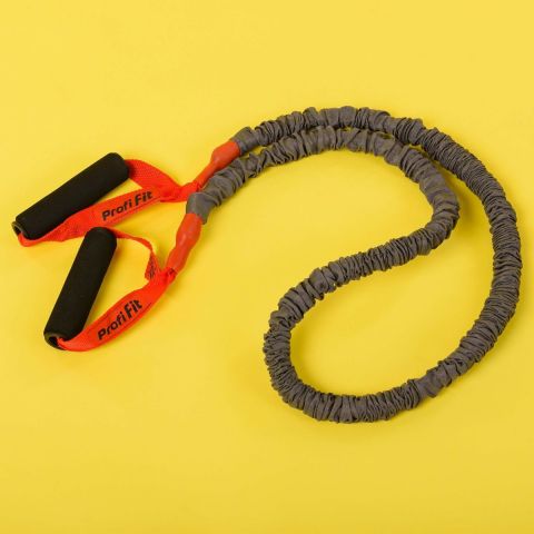 Эспандер трубчатый PROFI-FIT, в чехле-рукаве, сопротивление 10 кг