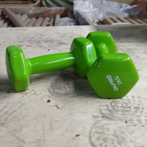 Гантель виниловая 2 кг OKPRO OK1001A