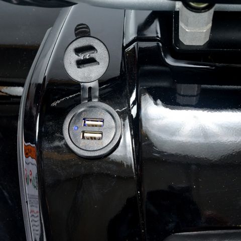 Квадроцикл детский электрический OMA Electric ELF-750 Black