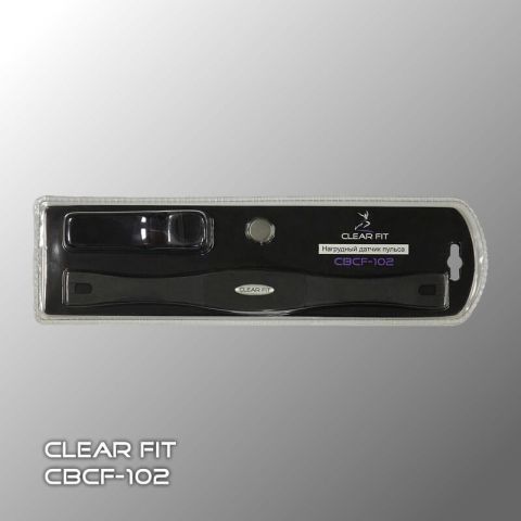 Нагрудный беспроводной кардиопояс Clear Fit 102